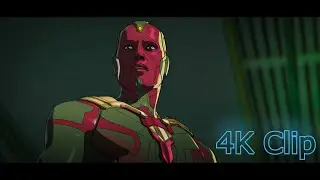 Vision Expressing Love About Wanda| What If 01*05 4K Clip