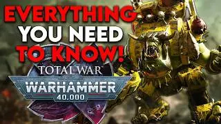 HUGE Details for Total War: Warhammer 40k!