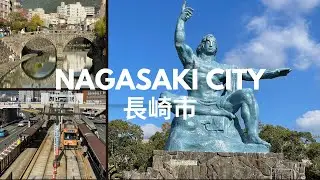A day in Nagasaki City Japan Travel 🇯🇵 | Nagasaki Peace Park, Spectacle Bridge and Chinatown