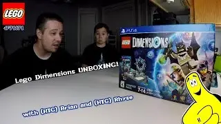 Lego Dimensions: распаковка Dimensions и ВСЕХ наборов Wave 1 с Брайаном и Райзом &mdash; HTG