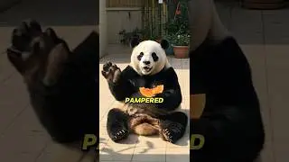 How A Panda Faked It For Special Treatment 🤫🐼 #panda #animals