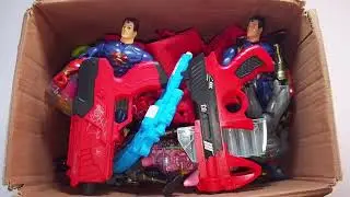 Marvel Spider-Man series unbox,popular Spider-Man action dolls,Spider-Man popular electric toy gun