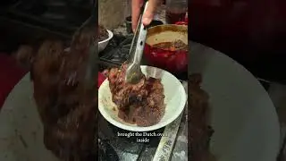 Almost Perfect Smoked & Braised Oxtails | Full recipe in description ⬇️