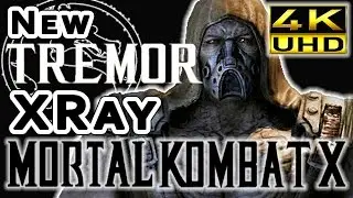 Mortal Kombat X 10 - MKX - TREMOR - Xray move - in 4k UHD - klassic pack2