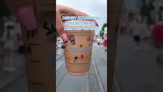 Disney Starbucks Secret Menu #disney #starbucks #disneystarbucks #starbuckssecretmenu #disneyworld