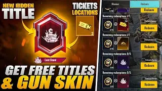 😱 Brand New Hidden Title | How To Get ( Last Stand ) Title In One Day | Best Tips And Tricks | PUBGM