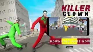 Real Killer Clown City Robbery Game dance video
