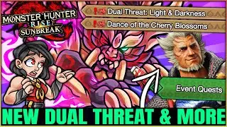 2 NEW BRUTAL EVENT QUESTS - New INSANE Dual Threat & Big Small Hunt - Monster Hunter Rise Sunbreak!