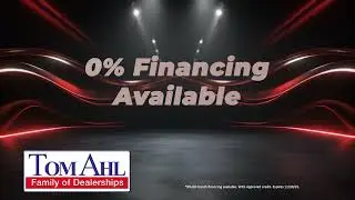0% Financing Available on Select Vehicles at Tom Ahl Chrysler Dodge Jeep RAM