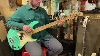1996 Yamaha Attitude Plus M electric bass guitar