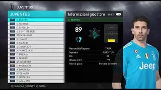 Pes 18 Juventus Face