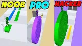 NOOB vs PRO vs HACKER in Layers Roll