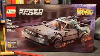 Building Speed Champion 77256 Time Machine Back to the Future / 357 pcs Speed Build #lego2026 