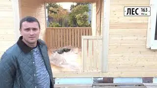 Каркасный банный комплекс 11x3, Зубчаниновка, г.Самара &bull; ЛЕС 163 RU
