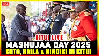 LIVE: MASHUJAA DAY 2025 CELEBRATIONS IN KITUI | RUTO, RAILA & KINDIKI LEAD KENYANS HONOURING HEROES