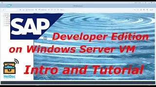 SAP Developer Edition on Windows Server VM Introduction and Installation