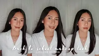 Back to school makeup look - College edition | Nicole DG.