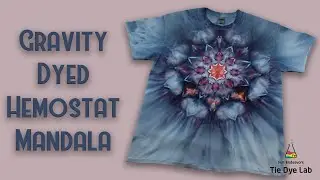 Will It Gravity Dye? Hemostat Mandala
