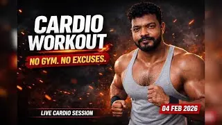 Cardio Day  🔥 | Fat Burn Live with Prem | 04-02-2026