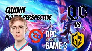 Quinn [Puck] QUINCY CREW VS BLACK N YELLOW - DOTA PRO CIRCUIT 2021 - GAME 3