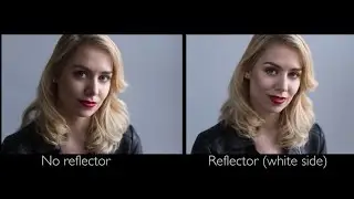How to Use a Silver/White Reflector for Natural Light Portraits (Indoors & Outdoors)