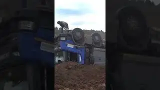 overturned the truck #shorts