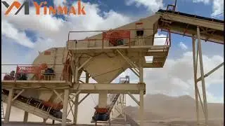 YİNMAK - 250 t/h CRUSHING PLANT - STATION DE CONCASSAGE - KIRMA ELEME TESİSİ
