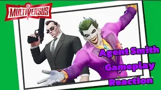MultiVersus Agent Smith Gameplay Trailer Reaction