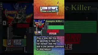 LS Music Mini Vampire Killer SNES Style #gaming #castlevania #snesmusic