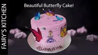 Beautiful Butterfly Cake by Fairy's Kitchen