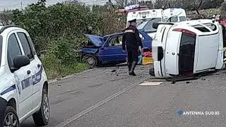 01 Novembre 2021   Laterza, incidente, un morto e 5 feriti