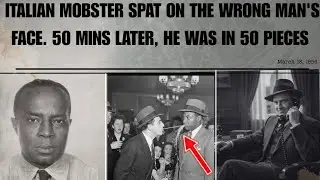Italian mobster spat on the wrong man's face. 50 MINS LATER, He was in 50 pieces 
