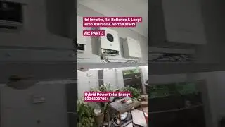 Itel 4kw x 2 Hybrid Inverter and Lithium Batteries #itel #itelinverter #itellithiumbattery #longix10