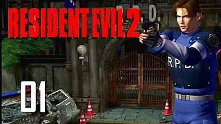 RESIDENT EVIL 2 1998 (LEON A) Chap 1 [Let's play] RACCOON CITY [FR]