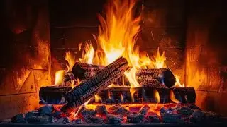 Fire place 9 hours full HD video 