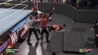 ROMAN REIGNS VS EDGE | WWE CHAMPIONSHIP | LAST MAN STANDING MATCH #wwe #wwe2k22