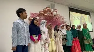 Fatima Masud performing Amantubillahi nasheed at Al Mamoor School, New York City, USA