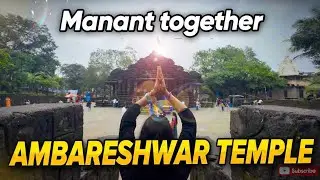 Exploring the ancient Hidden Gem near Mumbai | Ambareshwar Shiv Temple 🛕 ✨