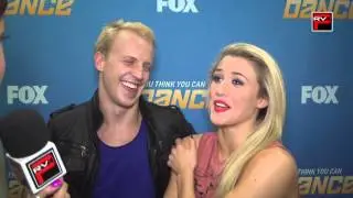 Daniel Baker & Alexa Anderson interview at SYTYCD July 11 Episode