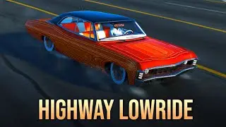 Low & Slow on the Highway | Classic Lowrider Cruise