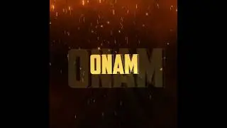 Onam promo video editing || Alight motion xml / preset