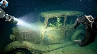 Haunting Car Graveyard Inside the Titanic Wreck