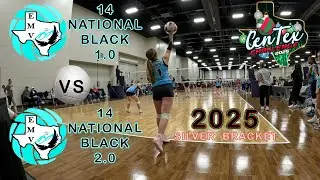 EMV National Black 14 2.0 VS EMV National Black 14 1.0 at Centex Challenge Volleyball 2025