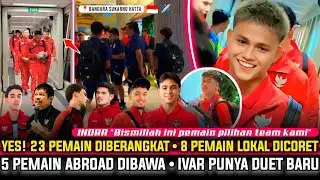 🔴 SKUAD MEWAH COACH INDRA OTW! MALAM2 23 Pemain Diberangkatkan~8 Pemain Dicoret~FIKS Nama HOKY Masuk