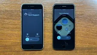 iPhone SE 2022 vs iPhone 7 iOS 17 vs iOS 15 Dialers Reflection vs Opening Ringtones Incoming Call