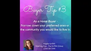 Bonita Springs Buyers Agent Tip 3   Angela Griffith Realtor