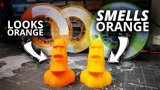 Smelly 3D printing with Eryone fruit-scented PLA filament