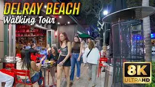 Delray Beach Florida Nightlife in 8K
