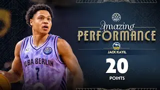 Germany's next big thing Jack Kayil drops 20pts in Athens | #BasketballCL 2025-26