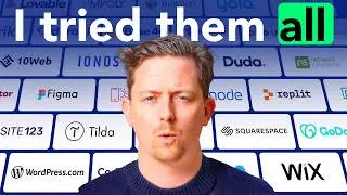 Best Free Website Builder — I Built the Same Website 20 Times